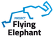 Logo: Flying Elephant